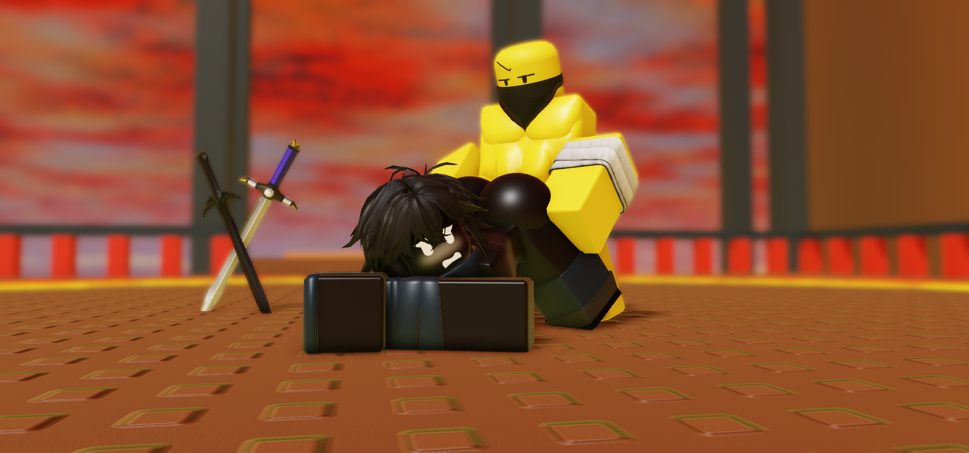 I think assassin battler watched to much anime...
